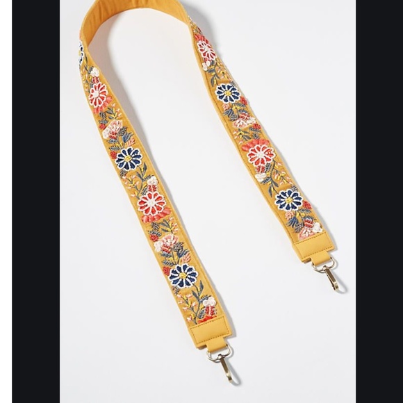 embellished bag strap